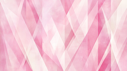 Poster - elegant pastel pink color geometric abstract pattern