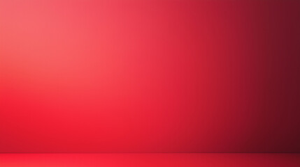 Wall Mural - a solid red background with a subtle gradient from black at the edges to light red in the center. is