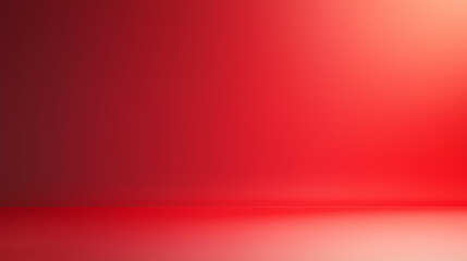 Wall Mural - a solid red background with a subtle gradient from black at the edges to light red in the center. is