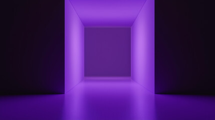 Wall Mural - a solid purple background with a subtle gradient from black at the edges to light purple in the cent