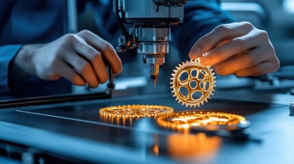 Poster - Precision Engineering with Gears and CNC Technology
