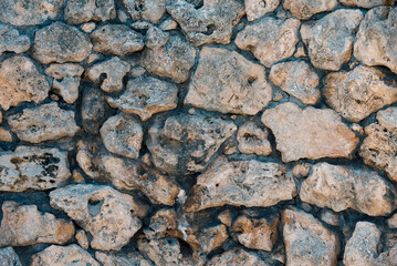 pattern antique stone wall background detailed