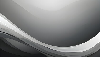 Elegant Gray Gradient Abstract Background with Light and Dark Shades