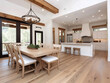 © niwat - Interior contemporary great room with hardwood floors