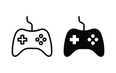 Poster - Gamepad icon, joystick icon
