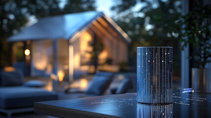 Poster - Explore an advanced AI-powered home automation system designed for seamless voice control and real-time adjustments in a modern living environment