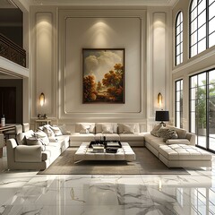 Wall Mural - Living room