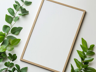 Poster - Stylish Frame Mock up. Modern Interior Design Background 