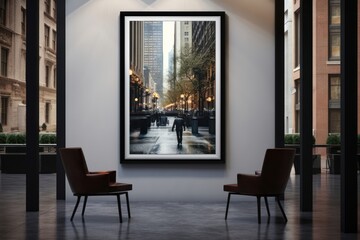 Canvas Print - Architecture outdoors painting building.