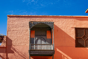 window of a house in Morocco, Marrakech