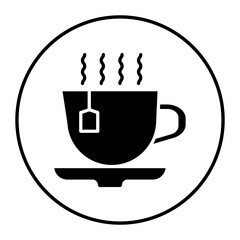 Poster - Tea vector icon. Can be used for Comfort iconset.