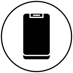 Canvas Print - Phone vector icon. Can be used for Contact Us iconset.