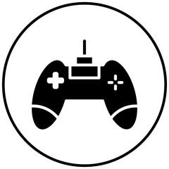 Poster - Console Gaming vector icon. Can be used for Bowling iconset.