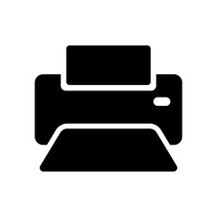 Poster - Printing company logo design with ink drop symbol on cyan, magenta, yellow, and color.