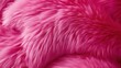 © Oksana Smyshliaeva - Vibrant Pink Faux Fur Texture Close-Up