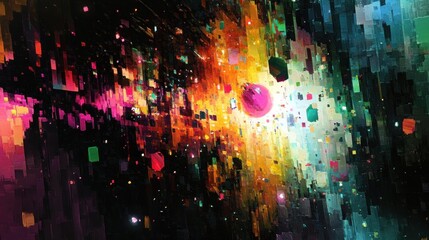 Wall Mural - Abstract Cosmic Galaxy