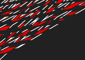 Poster - Abstract background with rough lines pattern and with some copy space area