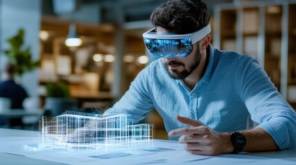 Poster - Innovative Man Using Virtual Reality for Architectural Design