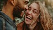© Samady - Candid portrait of a couple laughing together.