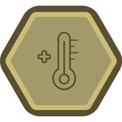 Poster - Thermometer Icon Design