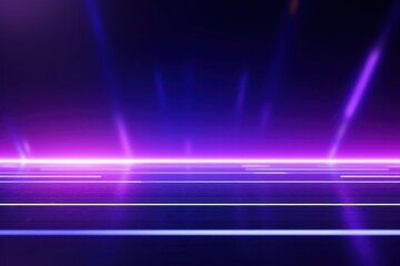 Canvas Print - Purple neon background backgrounds technology abstract.