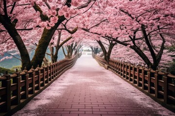 Wall Mural - Outdoors blossom nature flower.