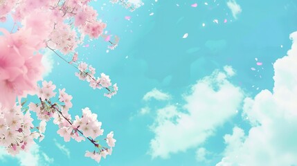 Wall Mural - Spring_poster_background