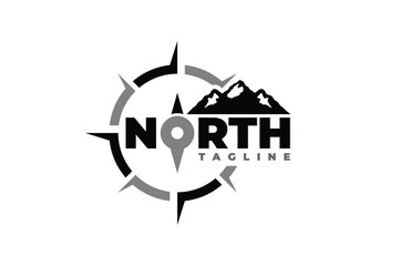 north mountain text logo