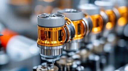 Poster - Precision Engine Components in Modern Manufacturing