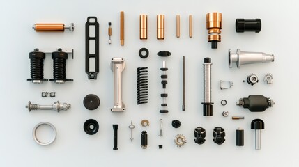 Poster - Mechanical Parts Arrangement for Automotive Projects