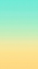 Wall Mural - A calming gradient blend of turquoise and soft orange hues, perfect for backgrounds, design projects, and creative endeavors.
