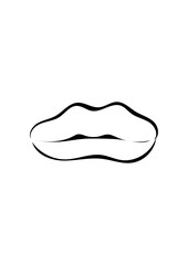 Sticker - Lippen