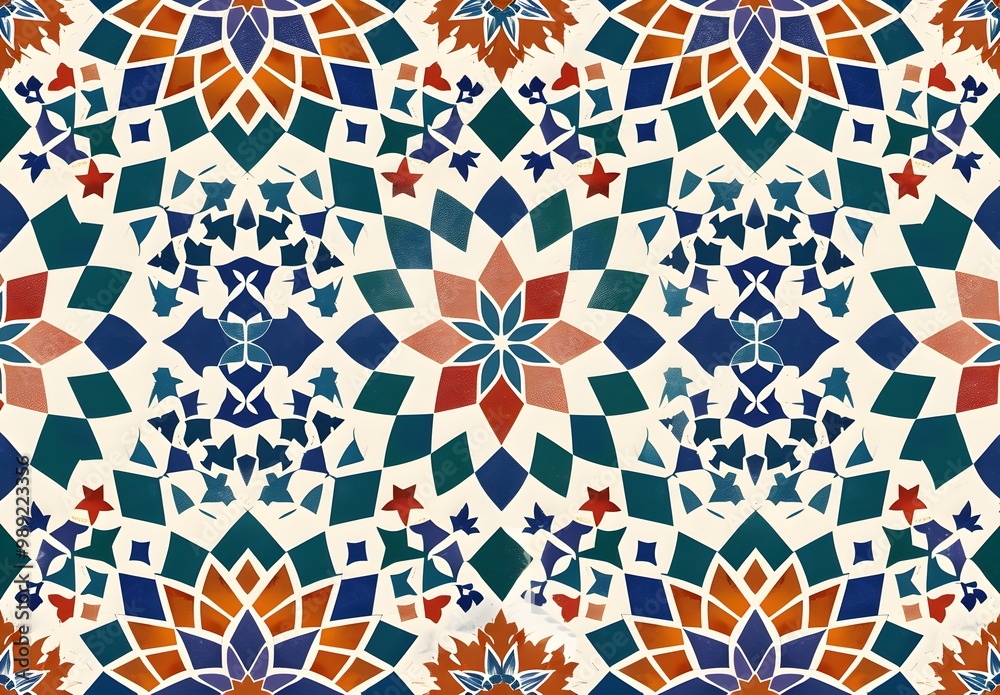 Islamic Geometric Seamless Pattern Tilework Stock Photo | Adobe Stock