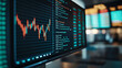 © Weerapat - Business professional tracking stock exchange movements on a trading platform, analyzing global market trends