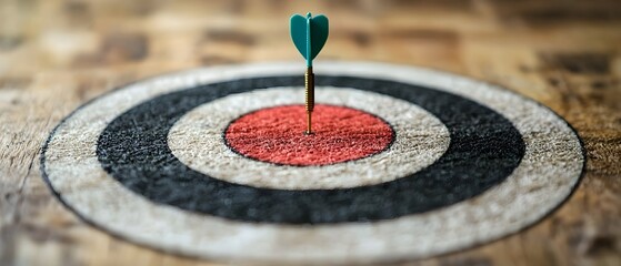 Poster - Achieving Business Objectives with Strategic Precision and Intentional Focus A Metaphorical Representation of Aligning Vision Mission and Tactical Execution for Business Success