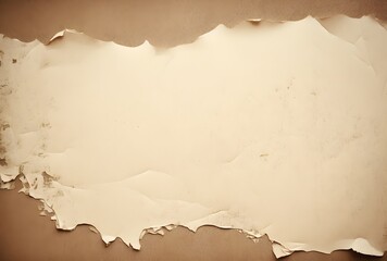 Torn Paper Vintage Grunge Texture Background