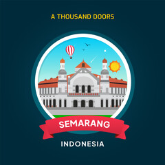 Indonesia Landmark Semarang, A Thousand Doors, Lawang Sewu