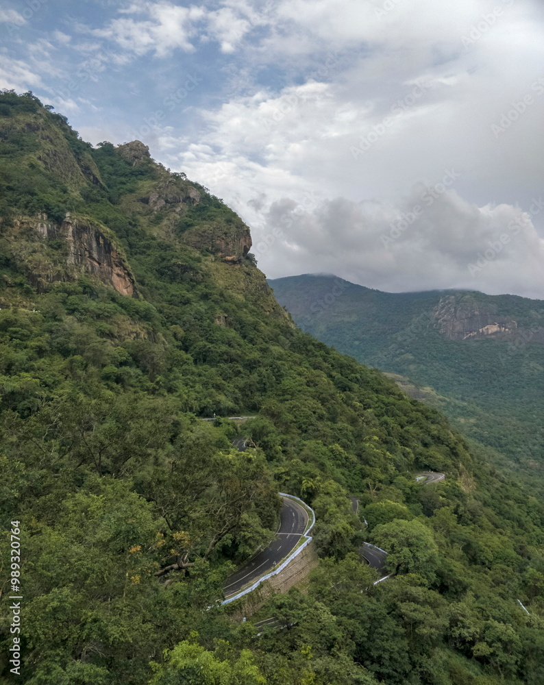 Ghat at Anaimalai or Anamala Hills, also known as the Elephant ...