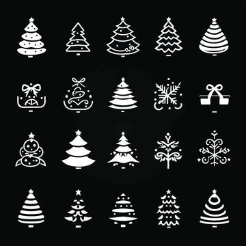 Christmas Icon and Elements Collection 