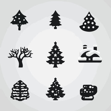 Christmas Icon and Elements Collection 