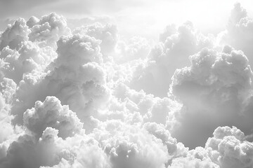 Canvas Print - Clouds Background