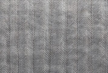 Seamless Grey Herringbone Fabric Texture Pattern