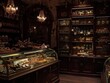 © Morphart - Alluring Chocolate Shop Display at Night