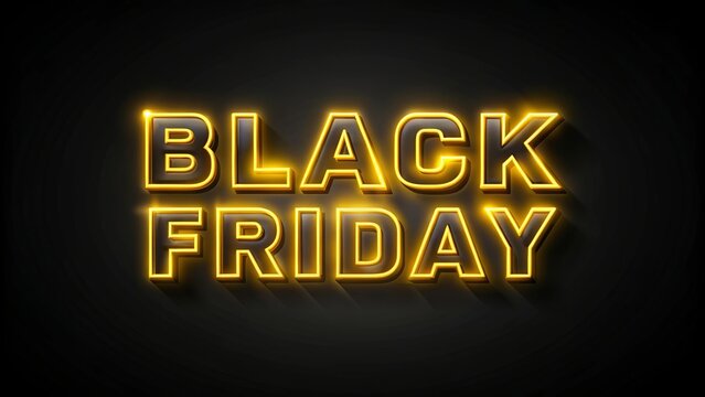 Black Friday Abstract Background