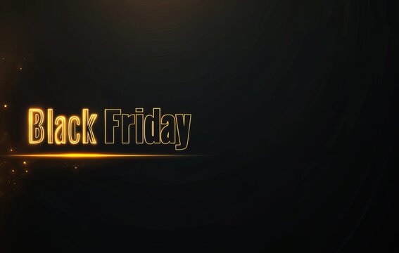 Black Friday Abstract Background