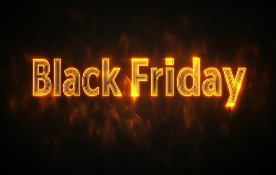 Black Friday Abstract Background