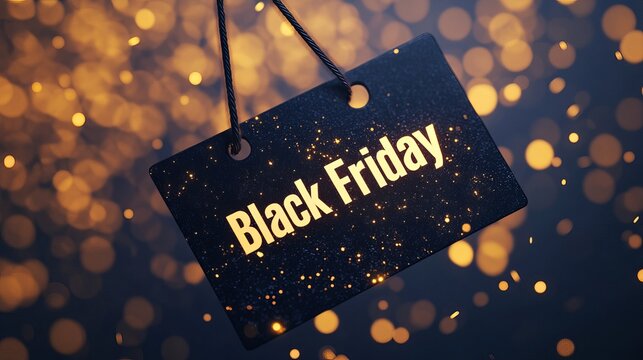 Black Friday Abstract Background