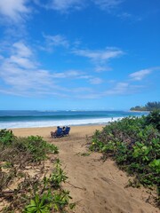 relax on the beach 