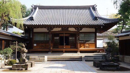 Traditional Japanese Temple Architecture