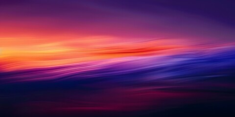 Abstract Purple Orange Gradient Blurred Background